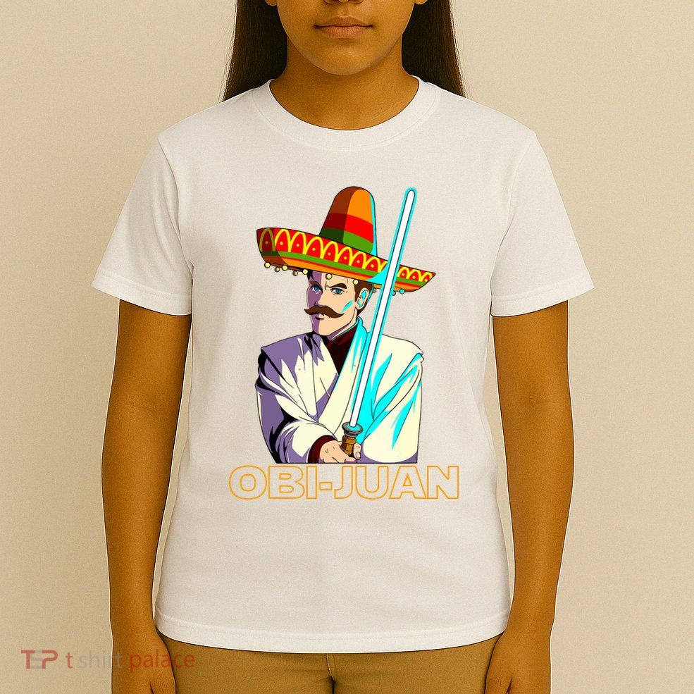 Funny Mexican Obi Juan Movie Parody Nerd Cinco De Mayo Gift T-Shirt
