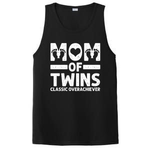 Funny Mom Of Twins Classic Overachiever Cool Twin Mom Gift Meaningful Gift PosiCharge Competitor Tank