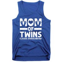 Funny Mom Of Twins Classic Overachiever Cool Twin Mom Gift Meaningful Gift Tank Top