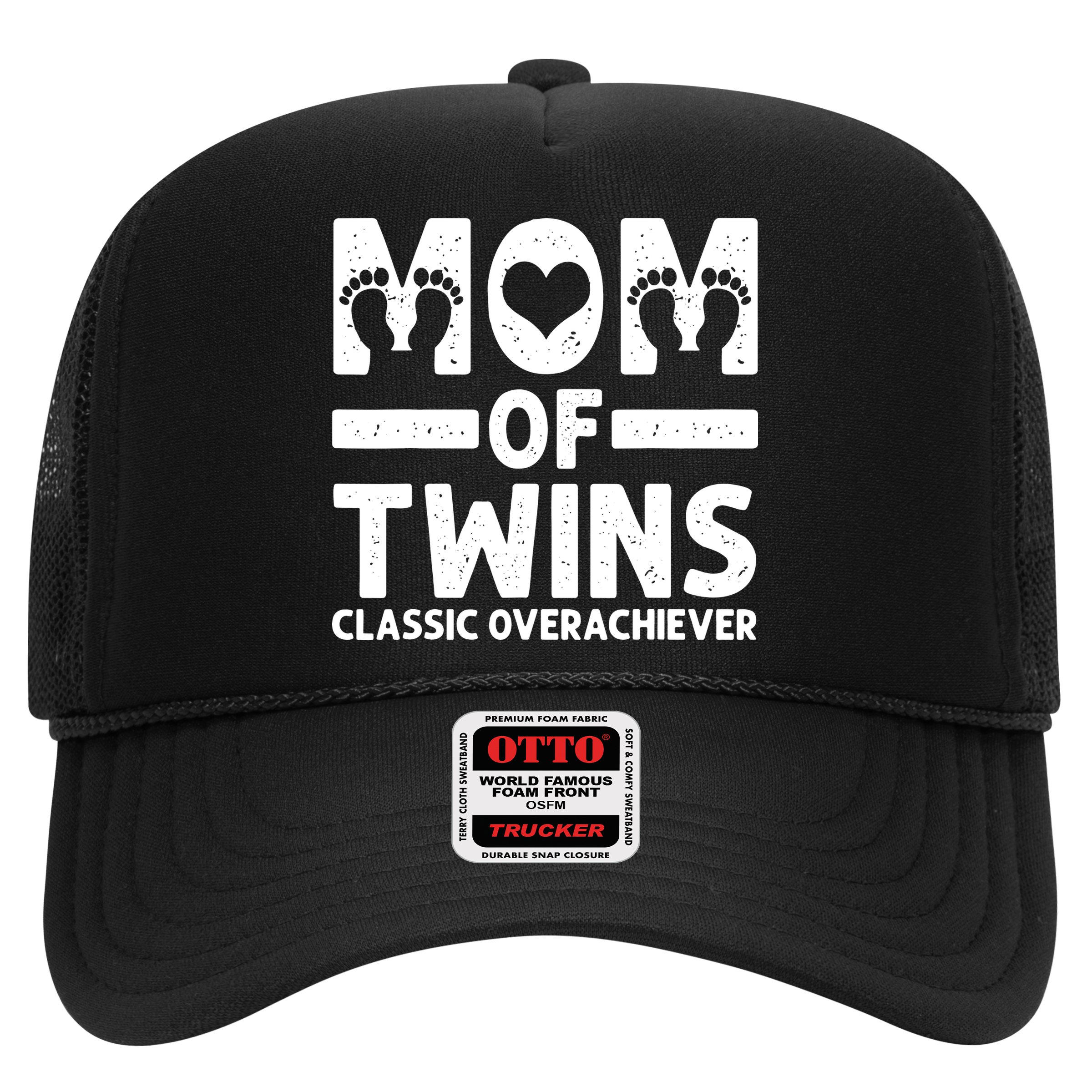 Funny Mom Of Twins Classic Overachiever Cool Twin Mom Gift Hat