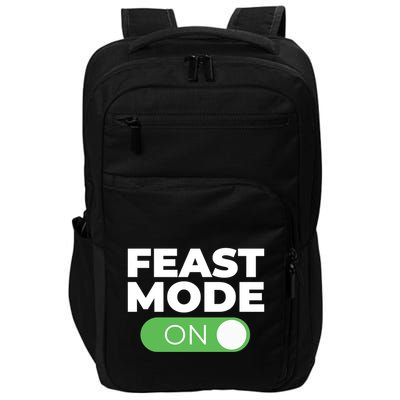 Feast Mode On Switch Thanksgiving Feast Phone Graphic Gift Impact Tech Backpack