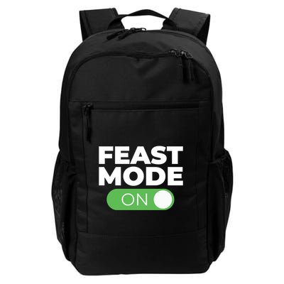 Feast Mode On Switch Thanksgiving Feast Phone Graphic Gift Backpack