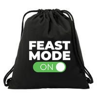 Feast Mode On Switch Thanksgiving Feast Phone Graphic Gift Drawstring Bag