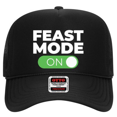 Feast Mode On Switch Thanksgiving Feast Phone Graphic Gift Trucker Hat