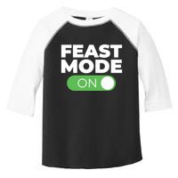 Feast Mode On Switch Thanksgiving Feast Phone Graphic Gift Toddler Fine Jersey T-Shirt