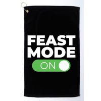 Feast Mode On Switch Thanksgiving Feast Phone Graphic Gift Golf Towel