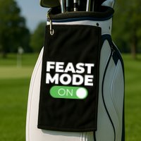 Feast Mode On Switch Thanksgiving Feast Phone Graphic Gift Golf Towel