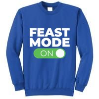 Feast Mode On Switch Thanksgiving Feast Phone Graphic Gift Tall Sweatshirt
