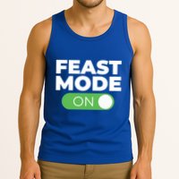 Feast Mode On Switch Thanksgiving Feast Phone Graphic Gift Tank Top