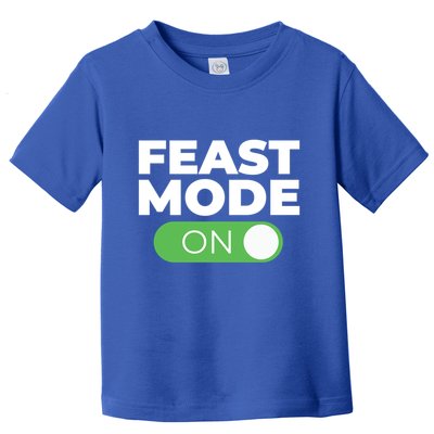 Feast Mode On Switch Thanksgiving Feast Phone Graphic Gift Toddler T-Shirt