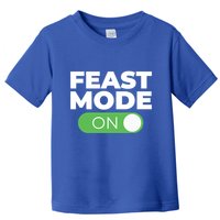 Feast Mode On Switch Thanksgiving Feast Phone Graphic Gift Toddler T-Shirt