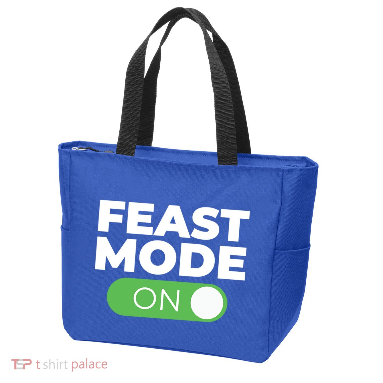 Feast Mode On Switch Thanksgiving Feast Phone Graphic Gift Zip Tote Bag