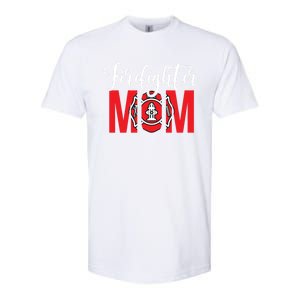 Firefighter Mom Of A Fire Mother Fire Mom Gift Softstyle CVC T-Shirt