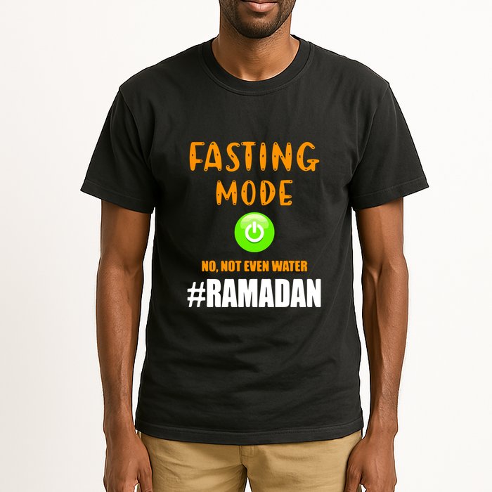 Fasting Mode On No Not Even Water Ramadan Kareem Muslim Gift For Ramadan Mubarak Tall T-Shirt