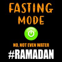 Fasting Mode On No Not Even Water Ramadan Kareem Muslim Gift For Ramadan Mubarak Backpack
