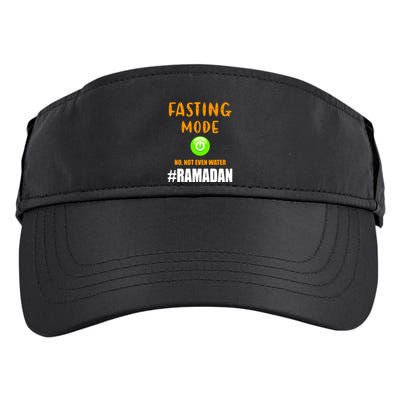 Fasting Mode On No Not Even Water Ramadan Kareem Muslim Gift For Ramadan Mubarak Adult Drive Performance Visor