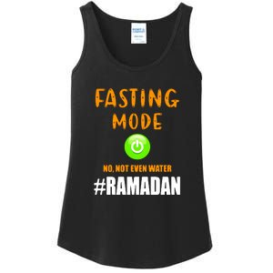 Fasting Mode On No Not Even Water Ramadan Kareem Muslim Gift For Ramadan Mubarak Ladies Essential Tank