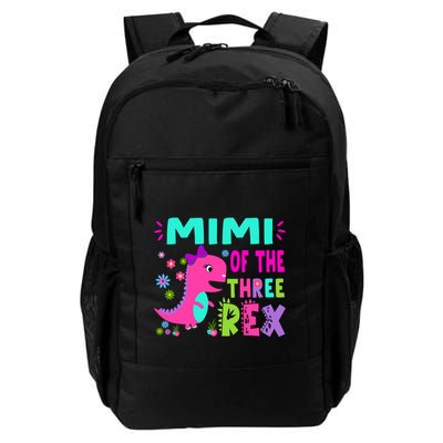 Funny Mimi Of The Birthday Three Rex Dinosaur Backpack