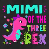 Funny Mimi Of The Birthday Three Rex Dinosaur Microfiber Hand Towel