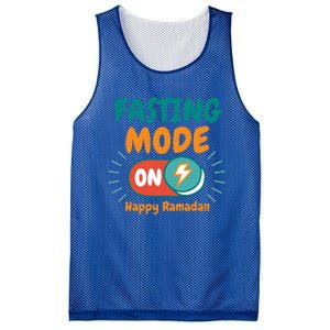 Fasting Mode On Happy Ramadan Fasting Ramadan Gift Mesh Reversible Basketball Jersey Tank