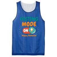 Fasting Mode On Happy Ramadan Fasting Ramadan Gift Mesh Reversible Basketball Jersey Tank