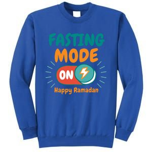 Fasting Mode On Happy Ramadan Fasting Ramadan Gift Tall Sweatshirt