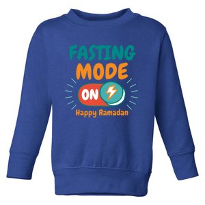 Fasting Mode On Happy Ramadan Fasting Ramadan Gift Toddler Sweatshirt