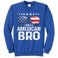 Family Matching Outfit All American Bro 4th Of July Usa Gift Sweatshirt