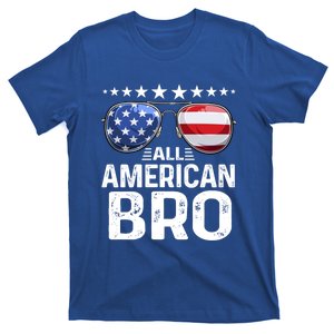 Family Matching Outfit All American Bro 4th Of July Usa Gift T-Shirt