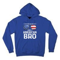 Family Matching Outfit All American Bro 4th Of July Usa Gift Tall Hoodie