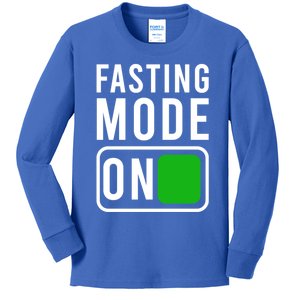 Fasting Mode On Ramadan Gift Kids Long Sleeve Shirt