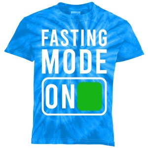 Fasting Mode On Ramadan Gift Kids Tie-Dye T-Shirt