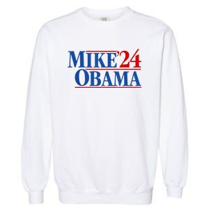 Funny Mike Obama 2024 Garment-Dyed Sweatshirt