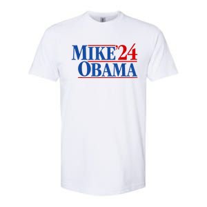 Funny Mike Obama 2024 Softstyle CVC T-Shirt