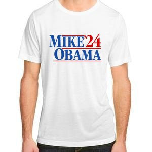 Funny Mike Obama 2024 Adult ChromaSoft Performance T-Shirt