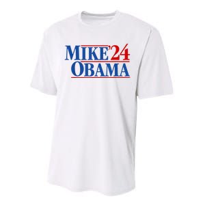 Funny Mike Obama 2024 Performance Sprint T-Shirt