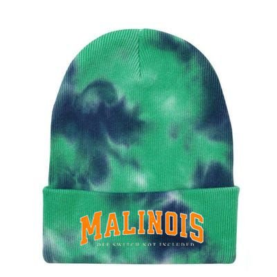 Funny Malinois Off Switch Not Included Belgian Malinois Tie Dye 12in Knit Beanie