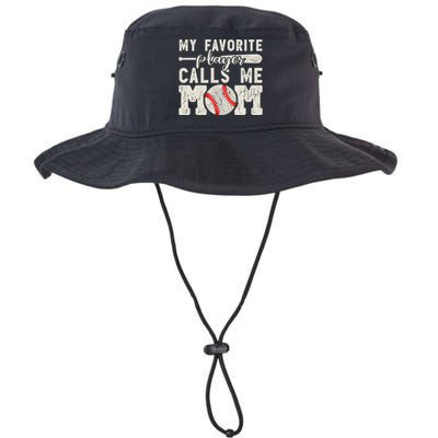 Funny Mom Of Both Baseball Mom Softball Mom Messy Bun Gift Legacy Cool Fit Booney Bucket Hat