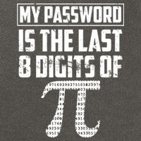 Funny My Password Is The Last 8 Digits Of Pi Gift Great Gift Cotton Canvas Backpack