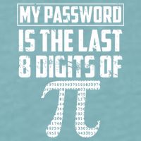 Funny My Password Is The Last 8 Digits Of Pi Gift Great Gift Sueded Cloud Jersey T-Shirt