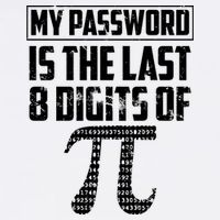 Funny My Password Is The Last 8 Digits Of Pi Gift Great Gift Garment-Dyed Sweatshirt