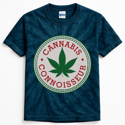 FUNNY MARIJUANA, PRO CANNABIS, STONER Kids Tie-Dye T-Shirt