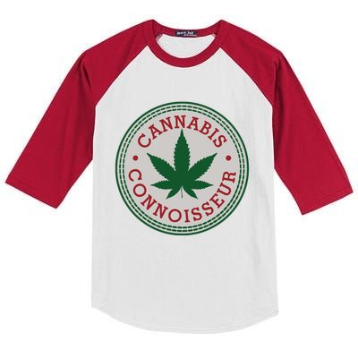 FUNNY MARIJUANA, PRO CANNABIS, STONER Kids Colorblock Raglan Jersey