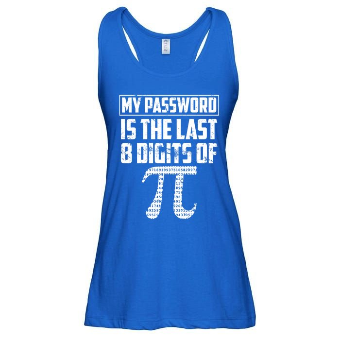 Funny My Password Is The Last 8 Digits Of Pi Gift Meaningful Gift Ladies Essential Flowy Tank