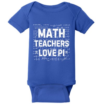 Funny Math Pi Day 2025 Math Teachers Math Lover Numbers Gift Baby Bodysuit