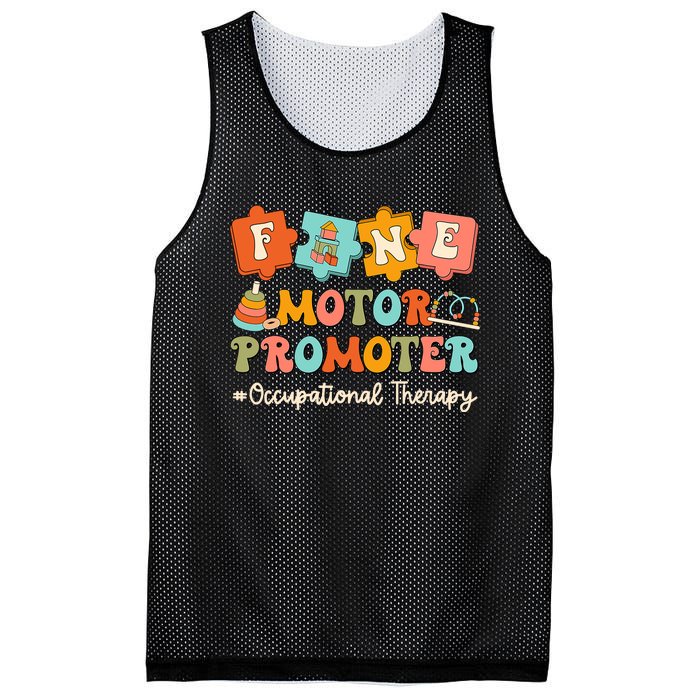 Fine Motor Promoter Occupational Therapist Therapy Ot Cota Mesh Reversible Basketball Jersey Tank