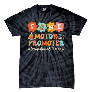 Fine Motor Promoter Occupational Therapist Therapy Ot Cota Tie-Dye T-Shirt