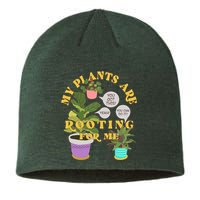Funny My Plants Are Rooting For Me Sustainable Beanie