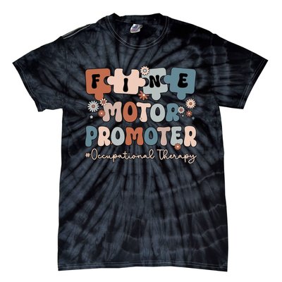 Fine Motor Promoter Occupational Therapy OT Medical Health Care Hospital Nurse Tie-Dye T-Shirt