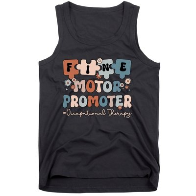 Fine Motor Promoter Occupational Therapy OT Medical Health Care Hospital Nurse Tank Top